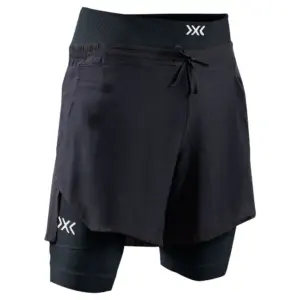X-bionic Effektor 2in1 Korte Broek Gerenoveerd Zwart