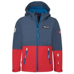 Trollkids Skjorta Softshelljack Blauw