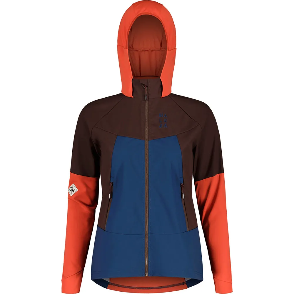 Maloja Schareckm Softshelljack Blauw