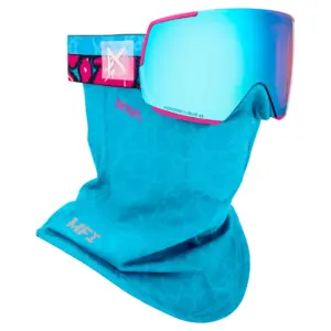 Anon M5+bonus Lens+mfi Face Mask Skibril Roze