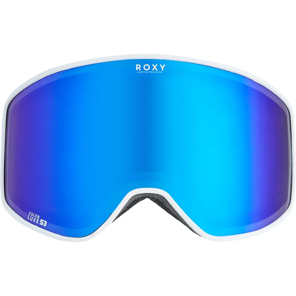 Roxy Storm Skibril Voor Dames Wit