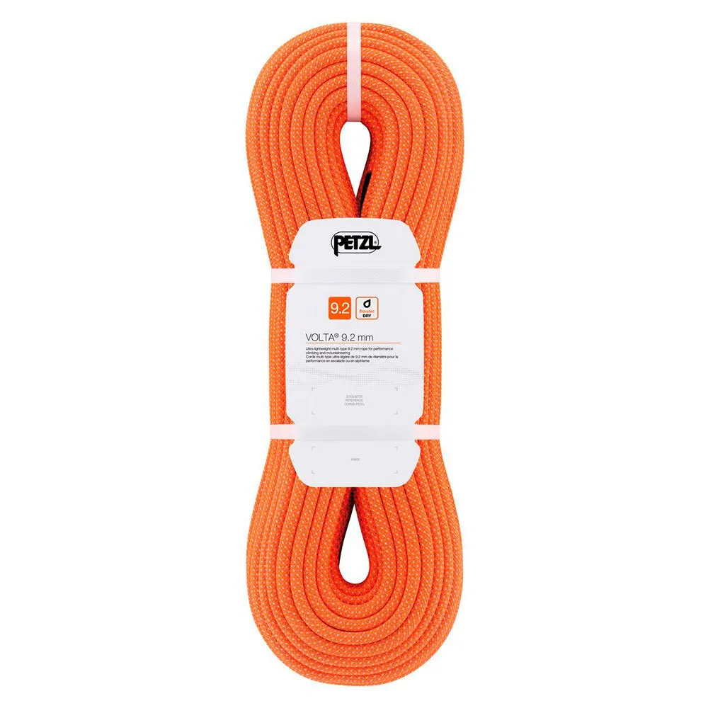 Petzl Volta 9.2 Mm Touw Oranje