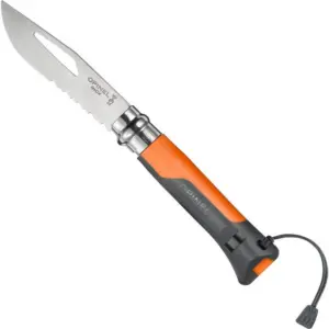 Opinel N°08 Outdoor Zakmes Oranje