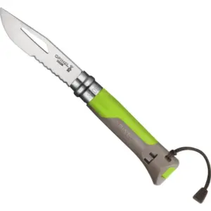 Opinel N°08 Outdoor Zakmes Groen