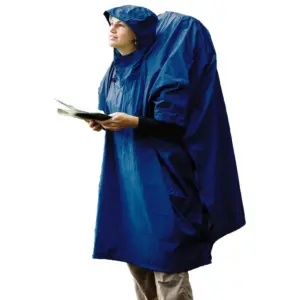 Sea To Summit Nylon Tarp Poncho Blauw