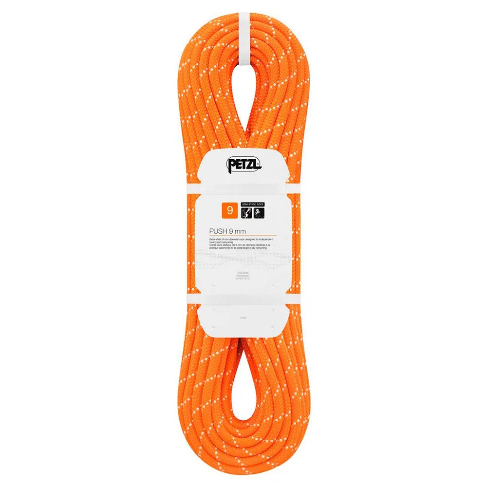 Petzl Push 9 Mm Touw Oranje