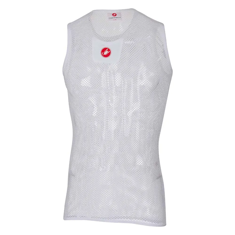 Castelli Core Mesh 3 Mouwloos Basislaag Rood