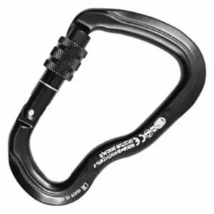 Kong Italy Ferrata Threaded Karabijnhaak Zwart