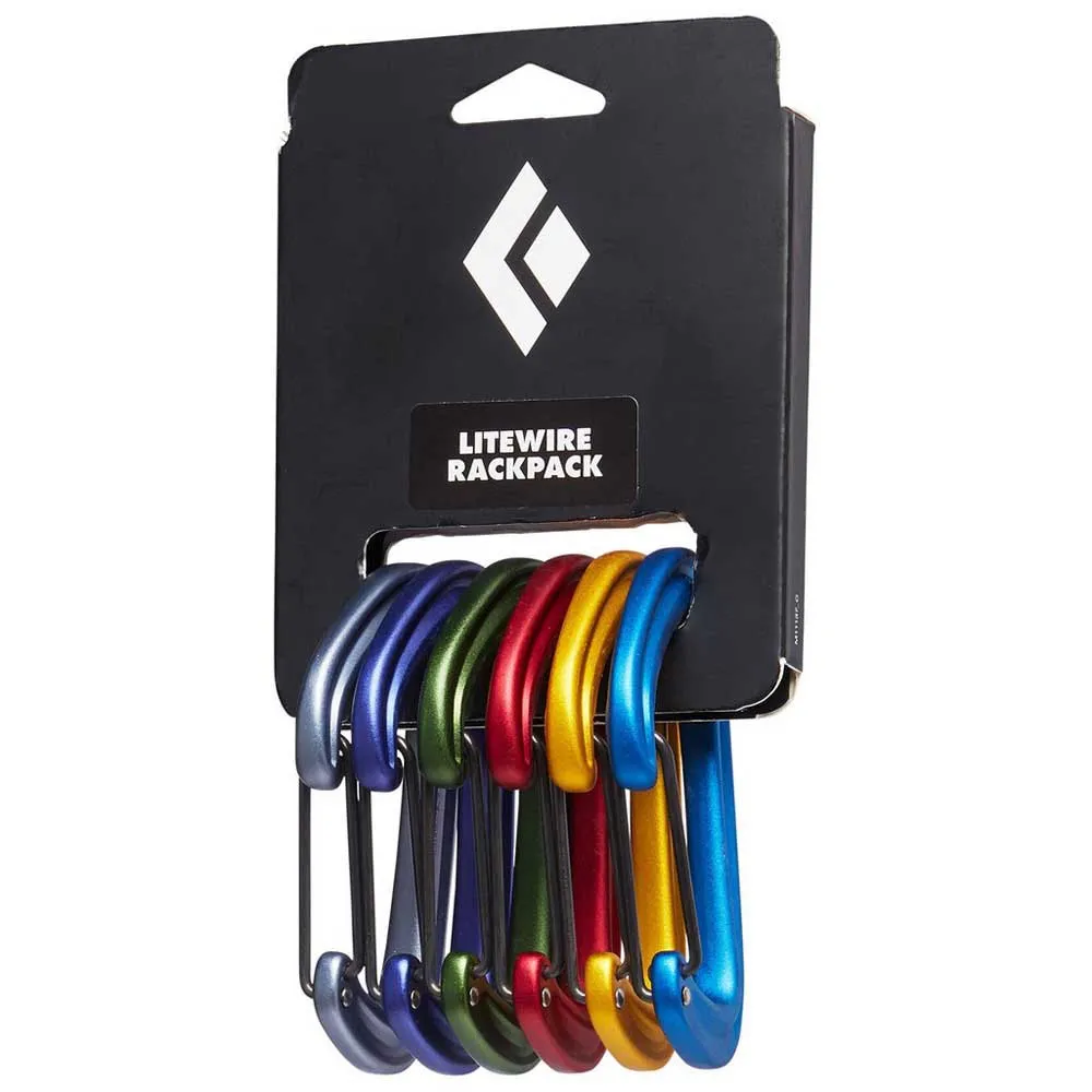 Diamond Lite Wire Karabijnhaak 6 Eenheden Multicolor