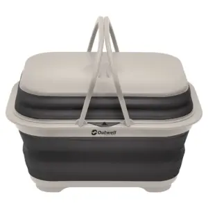 Outwell Opvouwbare Wasmand Met Handvat En Deksel Marineblauw