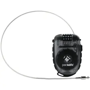 Pacsafe Retractasafe 250 Kabel-slot Zwart