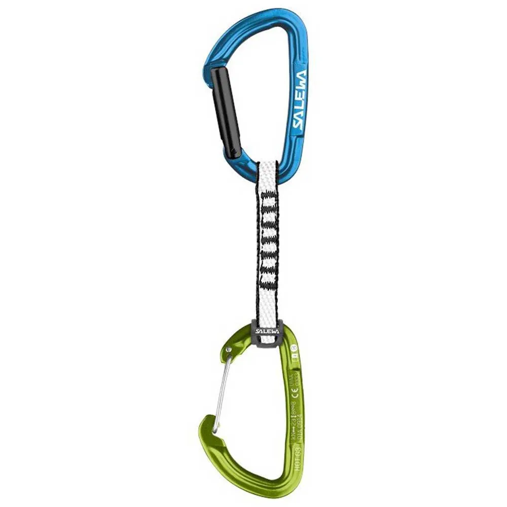 Salewa Express Set Dyn Hot G3 Straight Wire Quickdraw Blauw