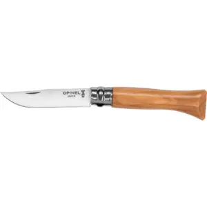 Opinel Pocket No.06 Wood Zakmes Olijf