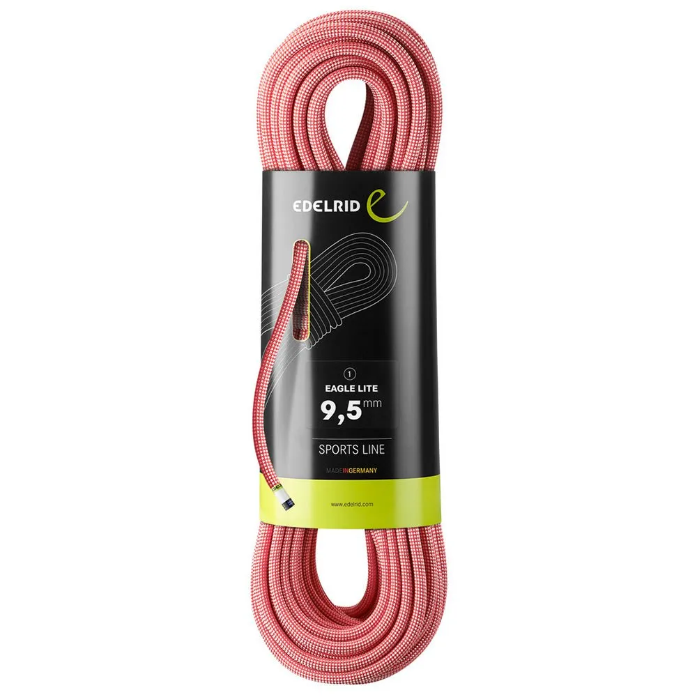 Edelrid Eagle Lite 9.5 Mm Touw Rood