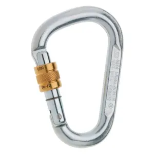 Edelrid Steel Hms Screw Karabijnhaak Zilver