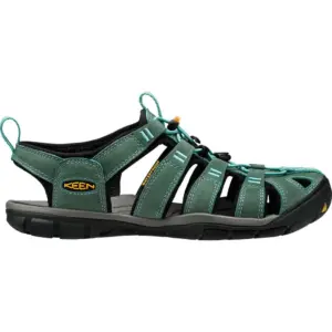 Keen Clearwater Leather Cnx Sandalen Groen