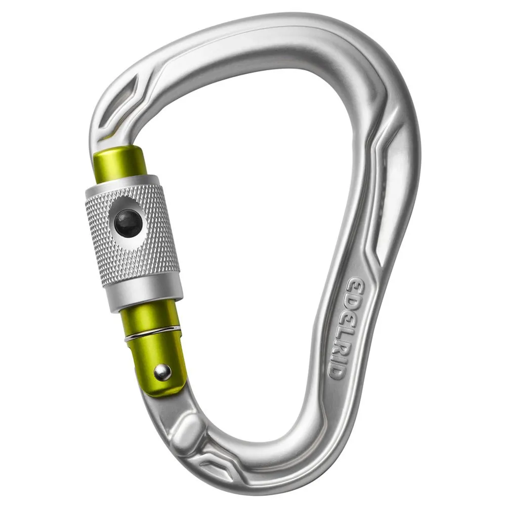 Edelrid Hms Bullet Permalock Karabijnhaak Zilver