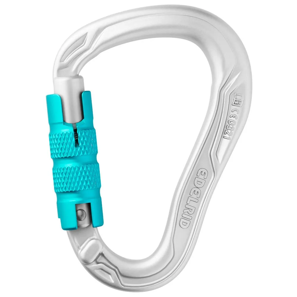 Edelrid Hms Bullet Triple Karabijnhaak Zilver