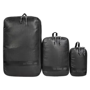 Tatonka Set Compressiezakken Met Rits 3 Eenheden Zwart