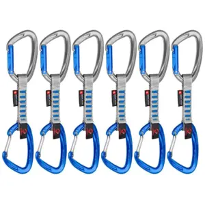 Mammut Crag Keylock Wire Indicator Quickdraw 6 Eenheden Zilver