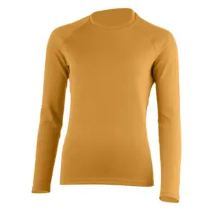 Lasting Lena 2424 T-shirt Met Lange Mouwen Ochre