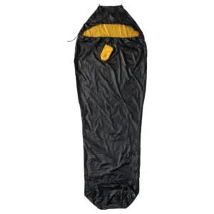 Cocoon Ripstop Nylon Vapor Barrier Mummy Bivibag Zwart