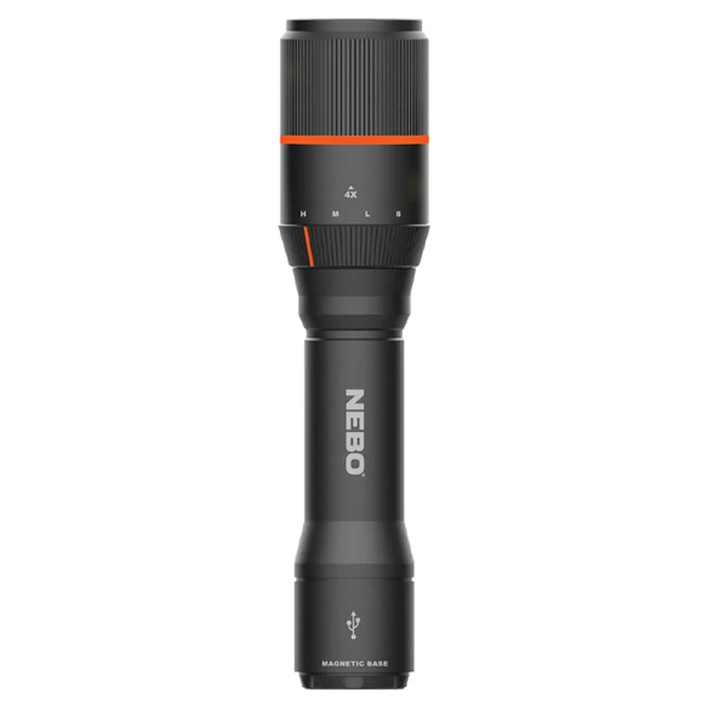 Nebo Tools Davinci™ 2000 Zaklamp Grijs