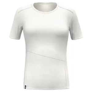 Salewa Puez Sporty Dry T-shirt Met Korte Mouwen Wit