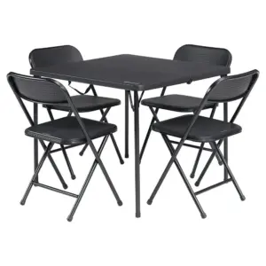 Outwell Corda Picnic Table&4 S Stoel Zwart
