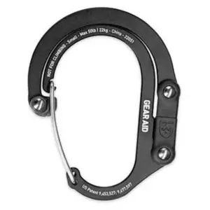 Gear Aid Heroclip® Small Clip Karabijnhaak Zwart