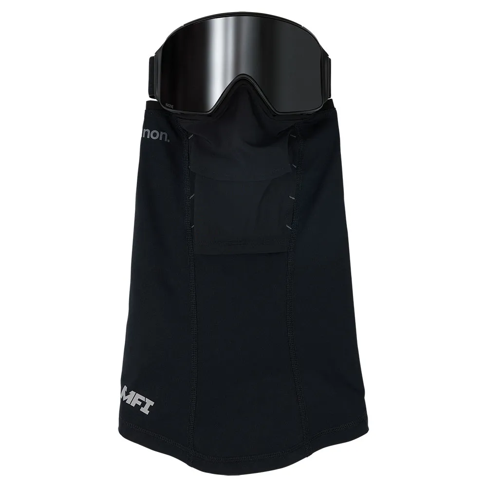 Anon Mfi Paneled Nekwarmer Zwart