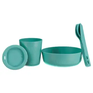 Sea To Summit Passage 6 Units Serviesset Blauw
