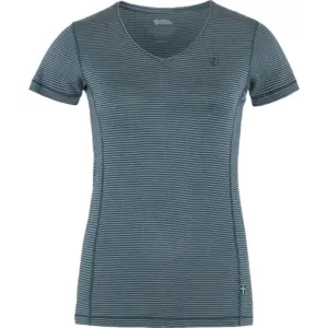 Fjällräven Abisko Cool T-shirt Met Korte Mouwen Blauw
