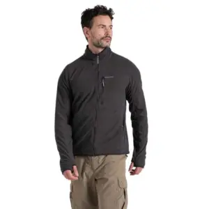 Craghoppers Nosilife Spry Fleece Met Volledige Rits Zwart