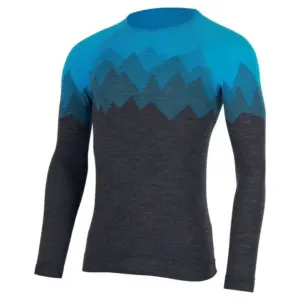 Lasting Welor 5158 T-shirt Met Lange Mouwen Blauw