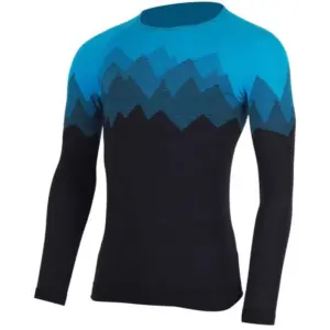 Lasting Welor 5159 T-shirt Met Lange Mouwen Blauw