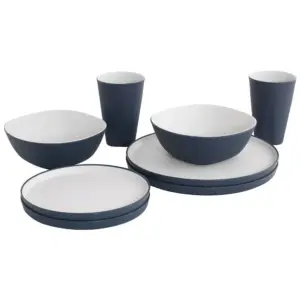 Outwell Gala 2 Pax Serviesset Marineblauw