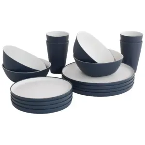 Outwell Gala 4 Pax Serviesset Marineblauw