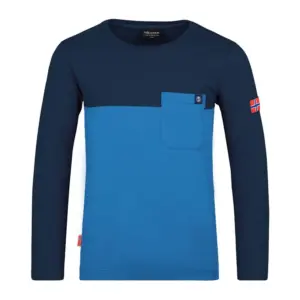 Trollkids Bergen T-shirt Met Lange Mouwen Marineblauw