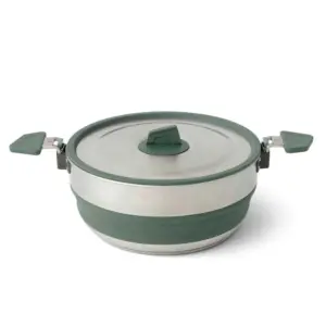 Sea To Summit Roestvrij Staal Opvouwbare Pan Voor Omleiding 3l Zilver