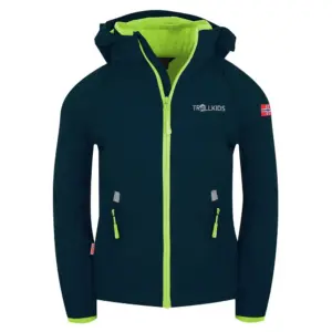 Trollkids Rondane Zip Off Xt Jas Marineblauw