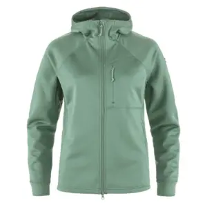 Fjällräven Abisko Grid Fleece Met Volledige Rits Groen