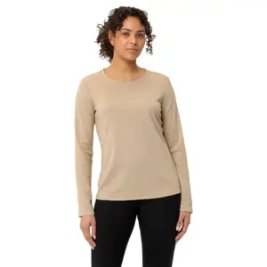 Vaude Essential T-shirt Met Lange Mouwen Wit