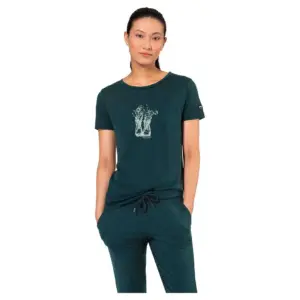 Super.natural Flower Boots T-shirt Met Korte Mouwen Grijs
