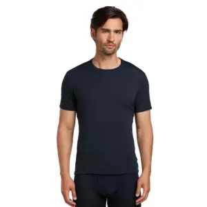 Icebreaker Merino 150 Anatomica Korte Mouwen Basislaag Marineblauw