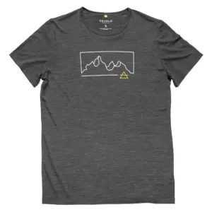 Devold Of Norway Active Outline T-shirt Met Korte Mouwen Antraciet