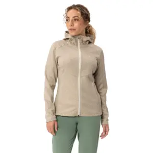 Vaude Skomer Hiking Fleece Met Volledige Rits Wit