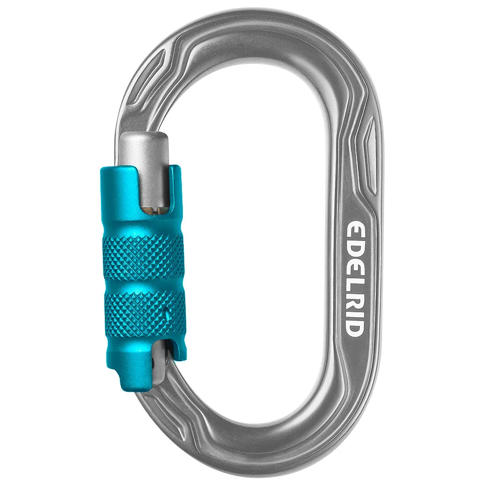 Edelrid Kiwi Triple Karabijnhaak Zilver