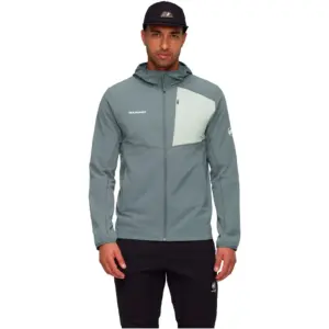 Mammut Madris Light Fleece Met Volledige Rits Zilver