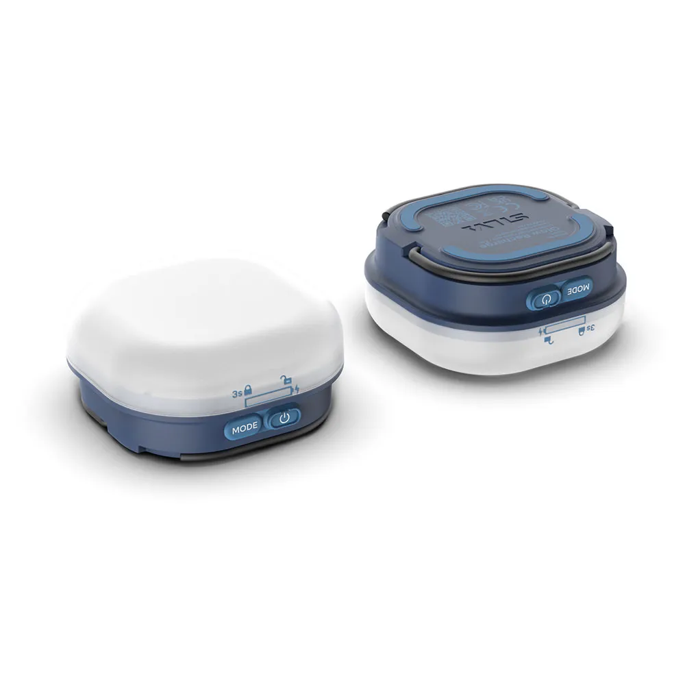 Silva Glow Recharge Zaklamp Blauw